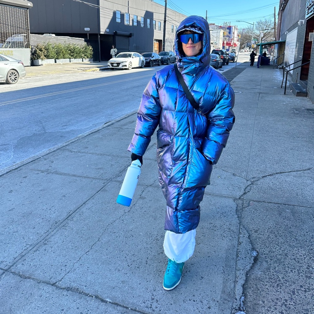 RAINS NYC Harbin Long Puffer Jacket UNISEX - Picture 6 of 6